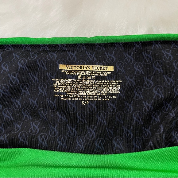 🚫SOLD🚫 Victoria's Secret Emerald Green Very Sexy Line Halter Strapless Bikini - Picture 14 of 16
